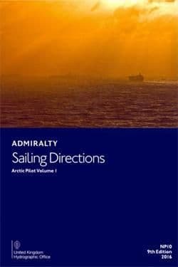 NP10 - Admiralty Sailing Directions: Artic Pilot Volume 1( 9th Edition)
